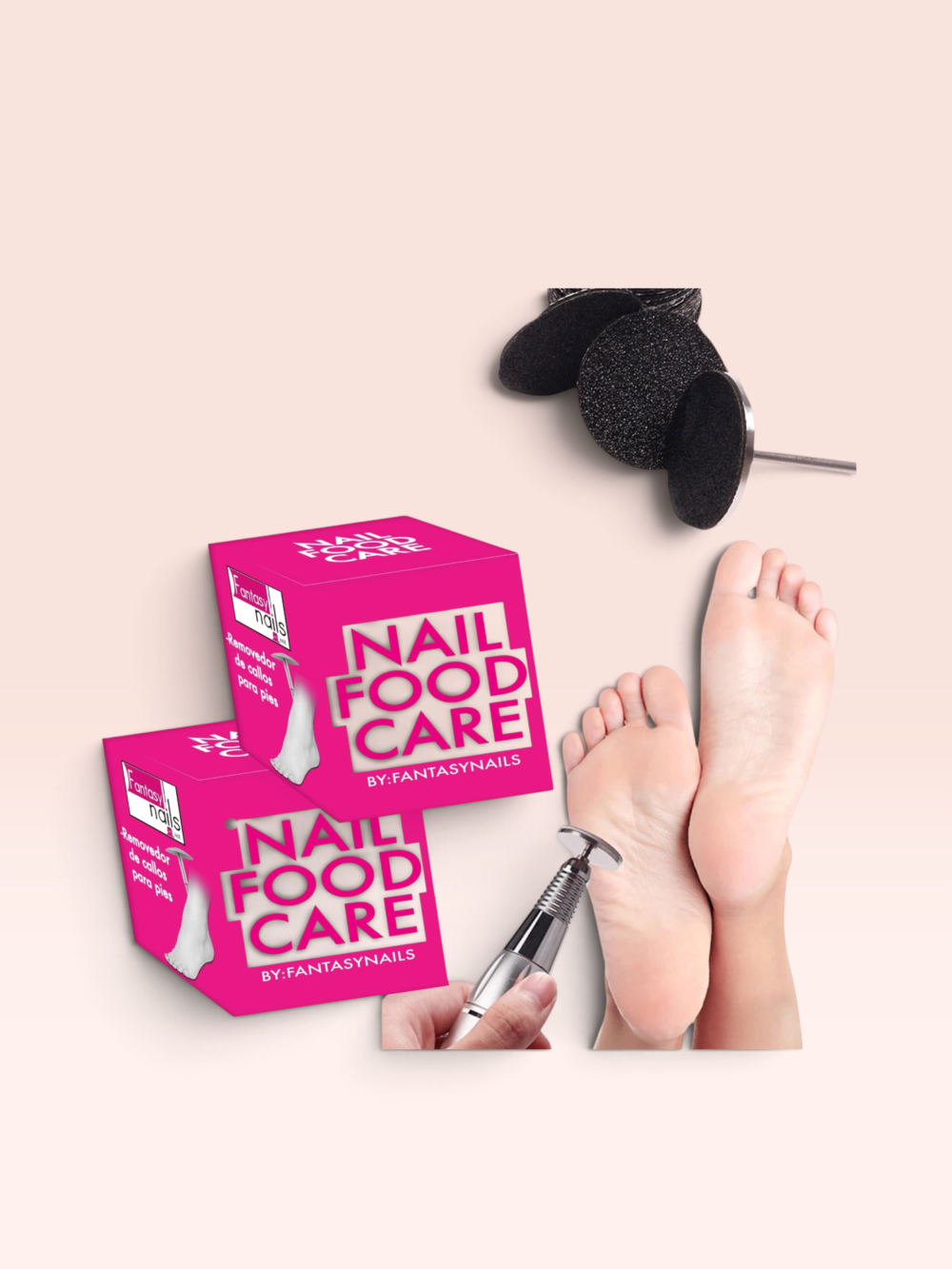 Punta para Drill Nail Food Care
