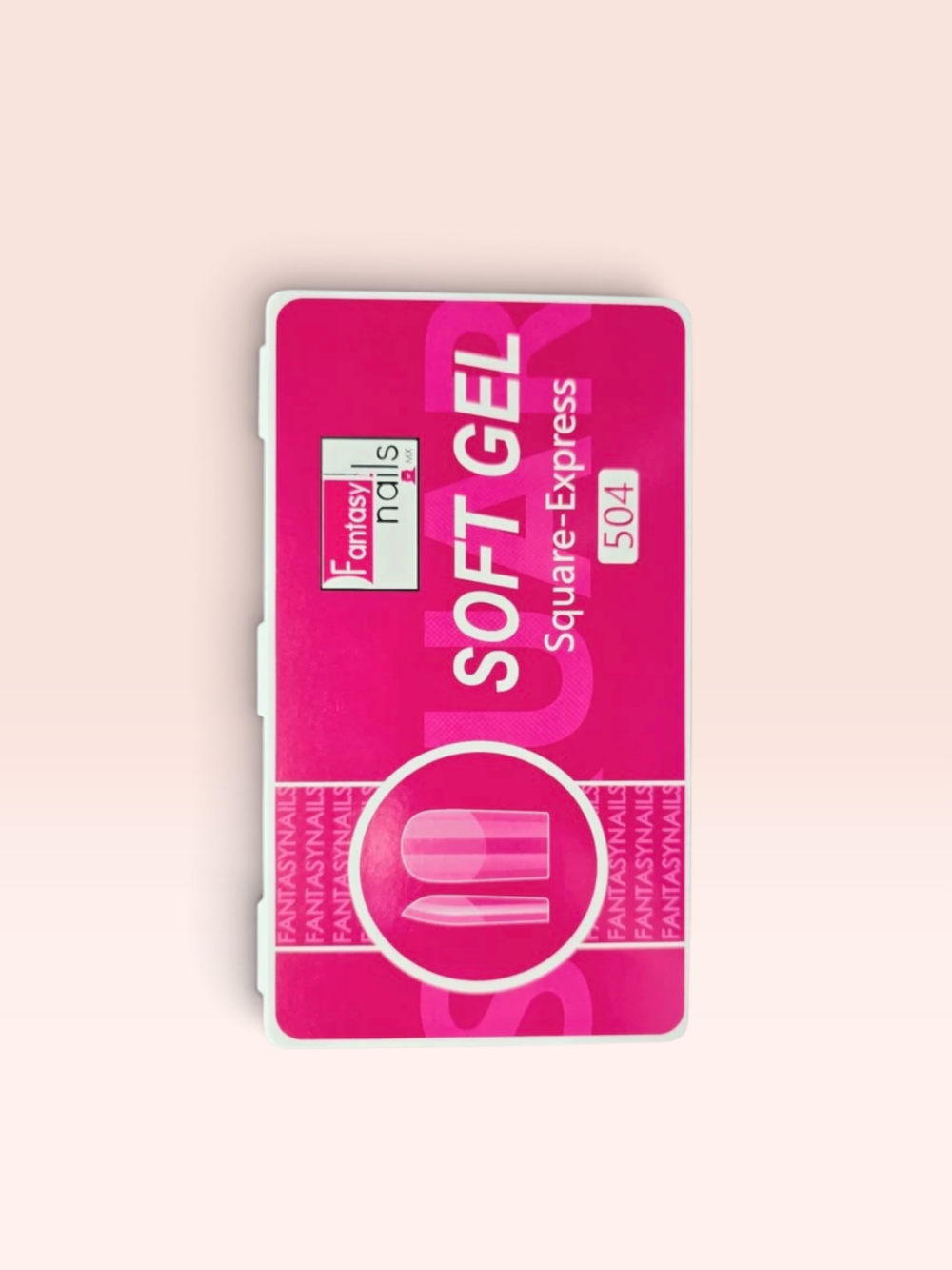 Tips Soft Gel Square Express 504 pzas