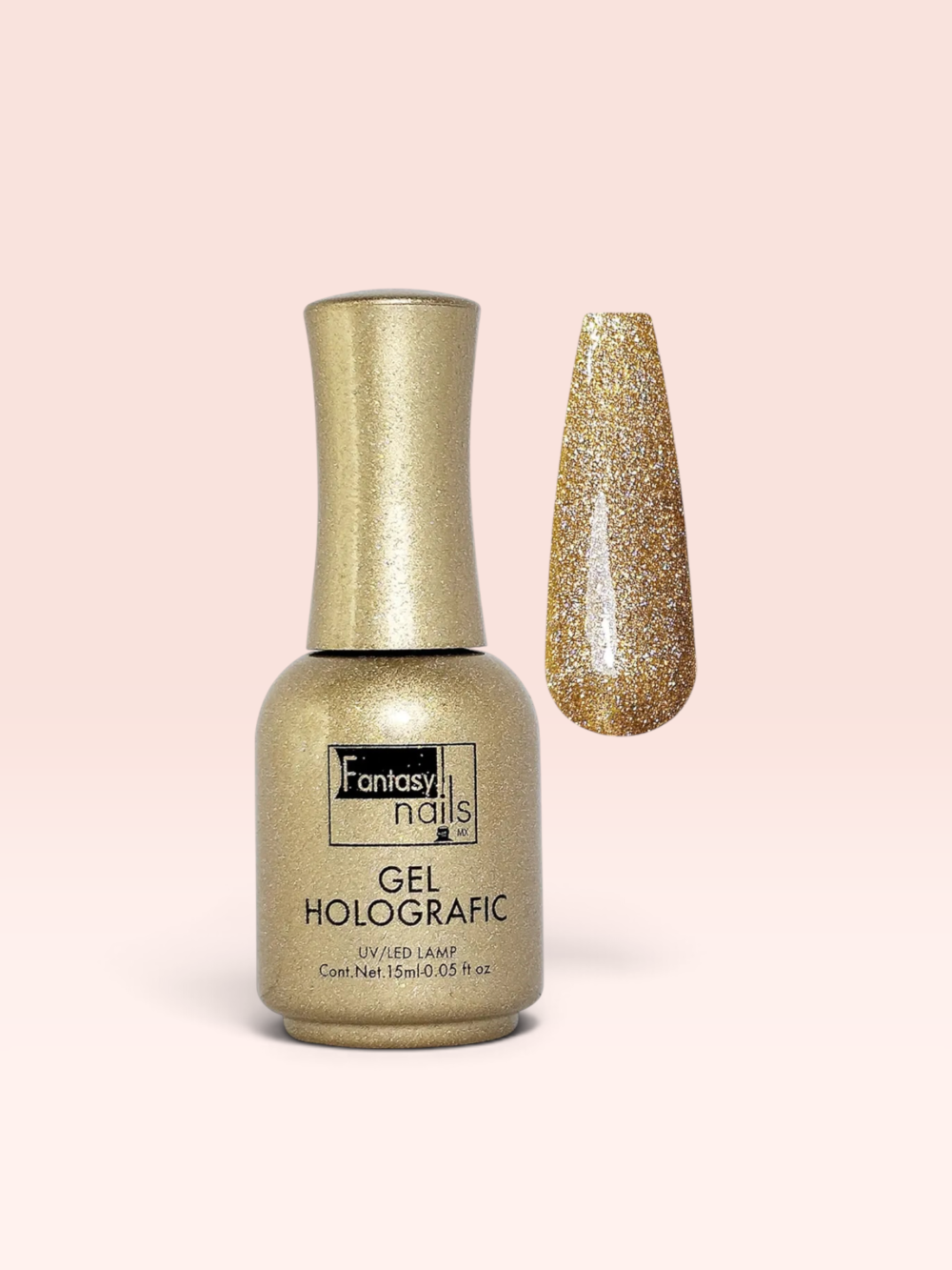 Gel Holographic Gold