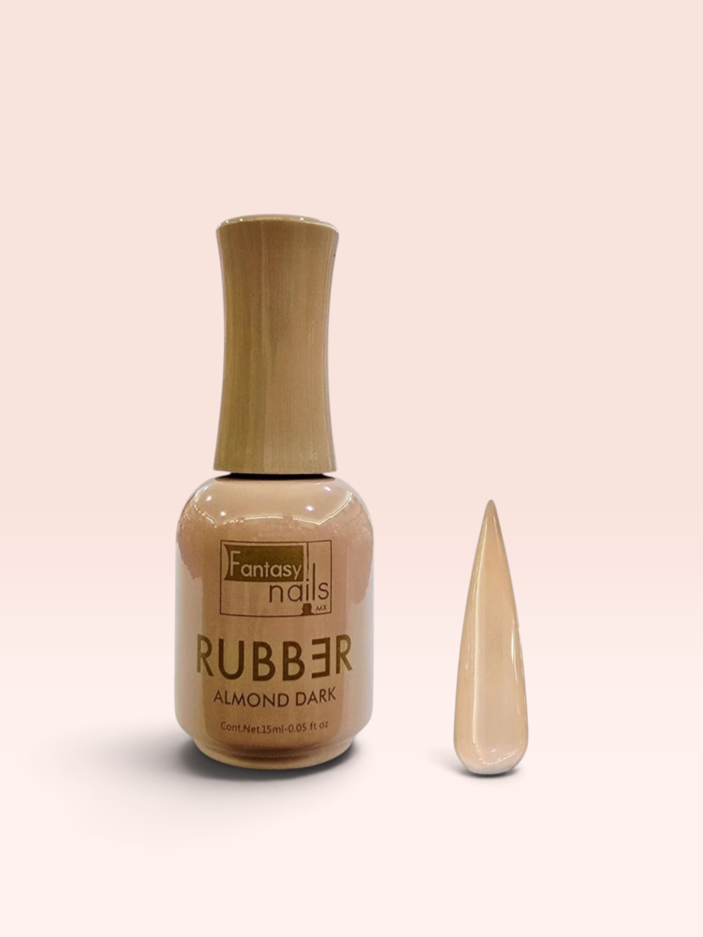Gel Rubber Almond Dark